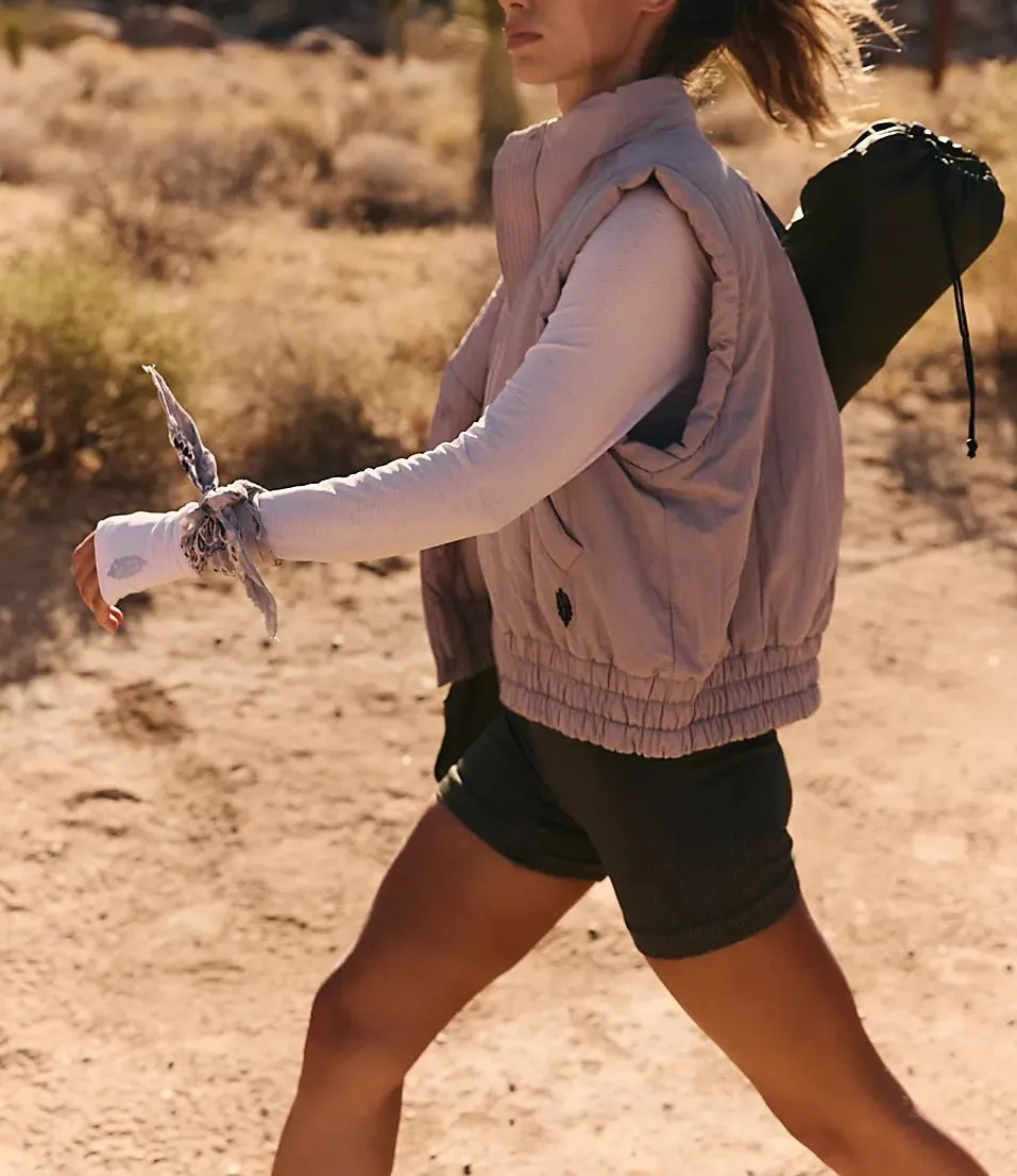 Free People Movement Care FP Scrunch Time Puffer Vest
