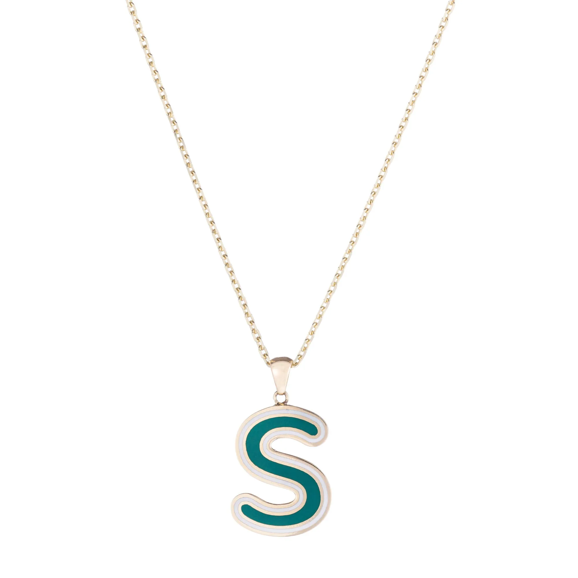 Fridge Magnet Initial Pendant