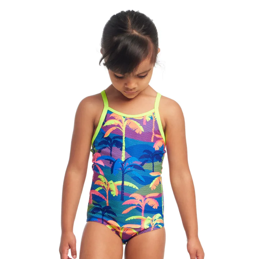 Funkita Toddler Girls Sustainable Printed One Piece FKS022G - Palm A Lot
