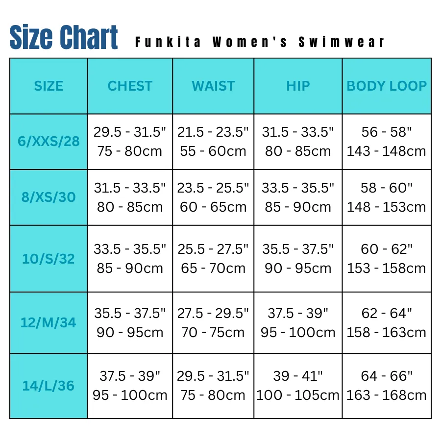 Funkita Womens Long Shot One Piece FKS068L - Paradise Please