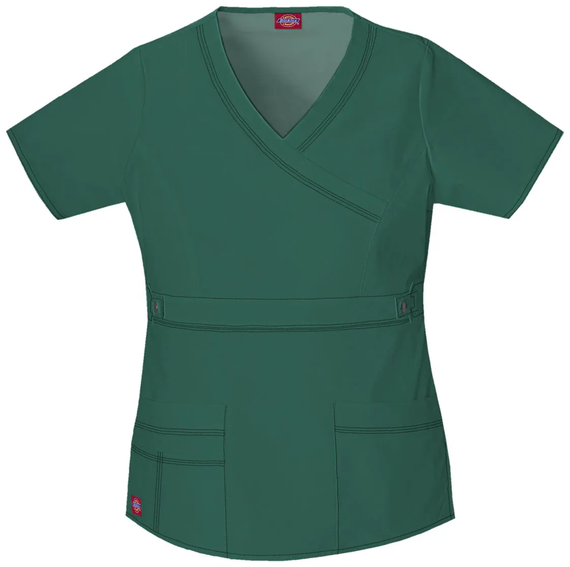 Gen Flex - Women's Mock Wrap Solid Top