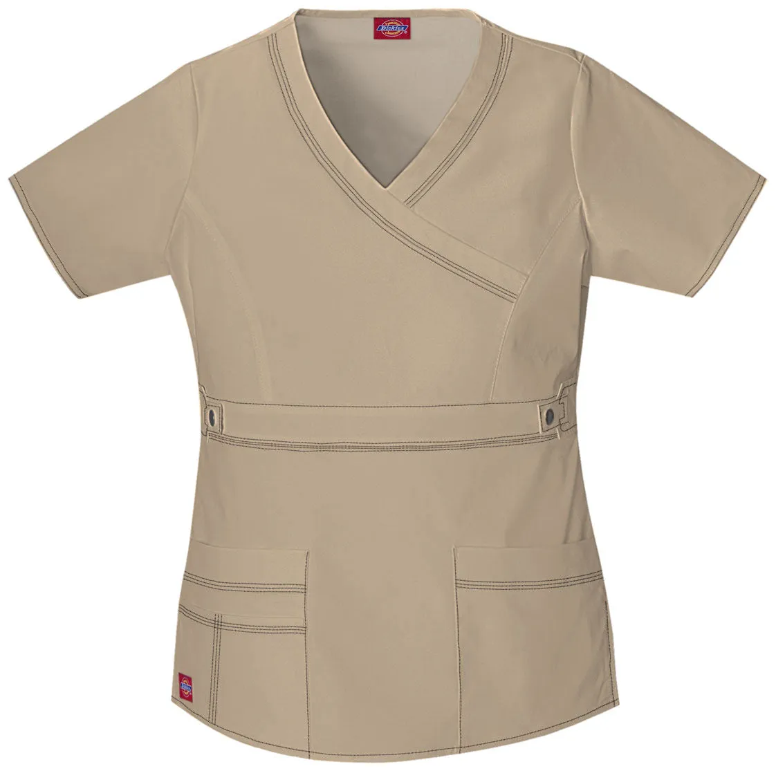 Gen Flex - Women's Mock Wrap Solid Top