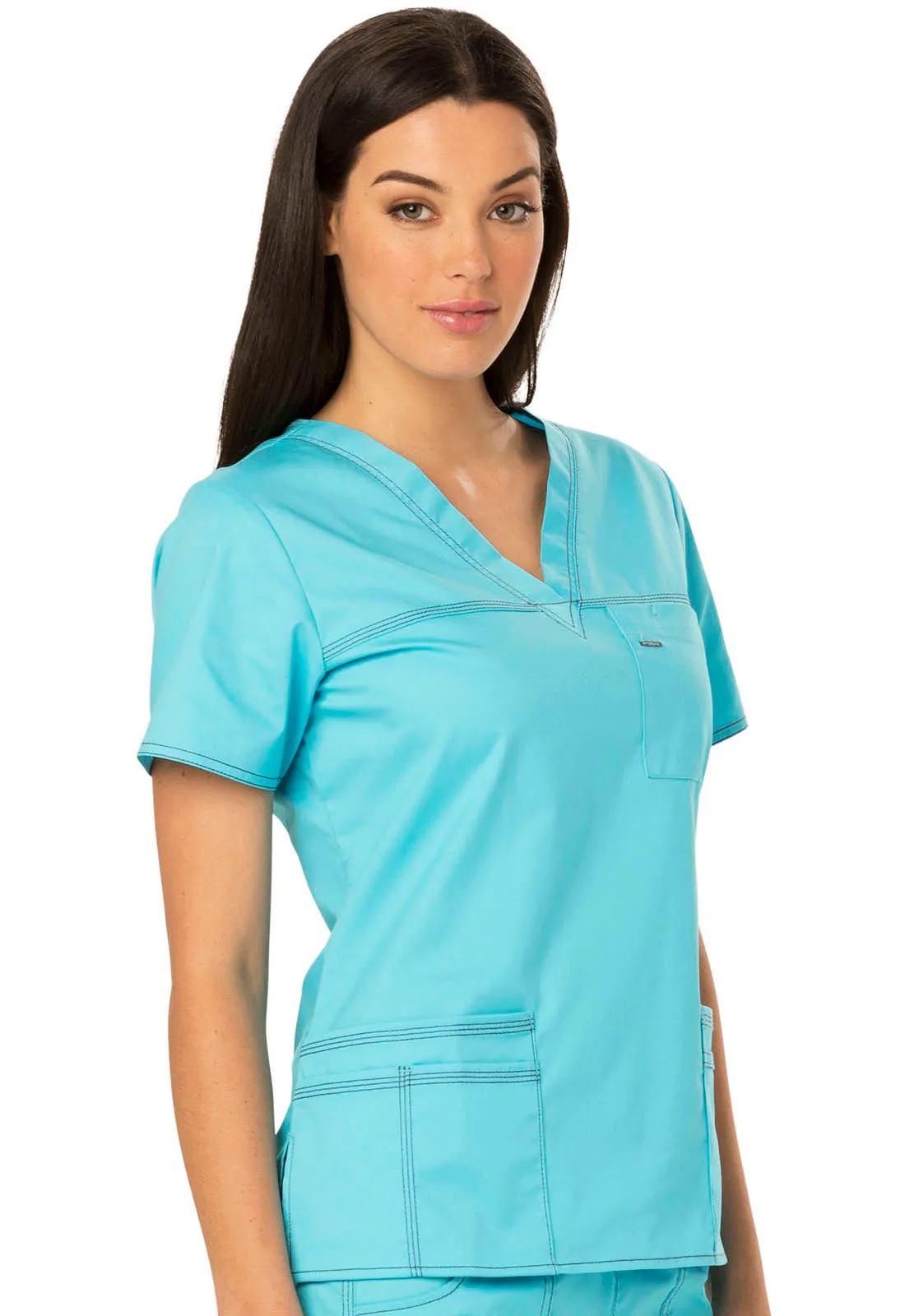 Gen Flex - Women's Mock Wrap Solid Top