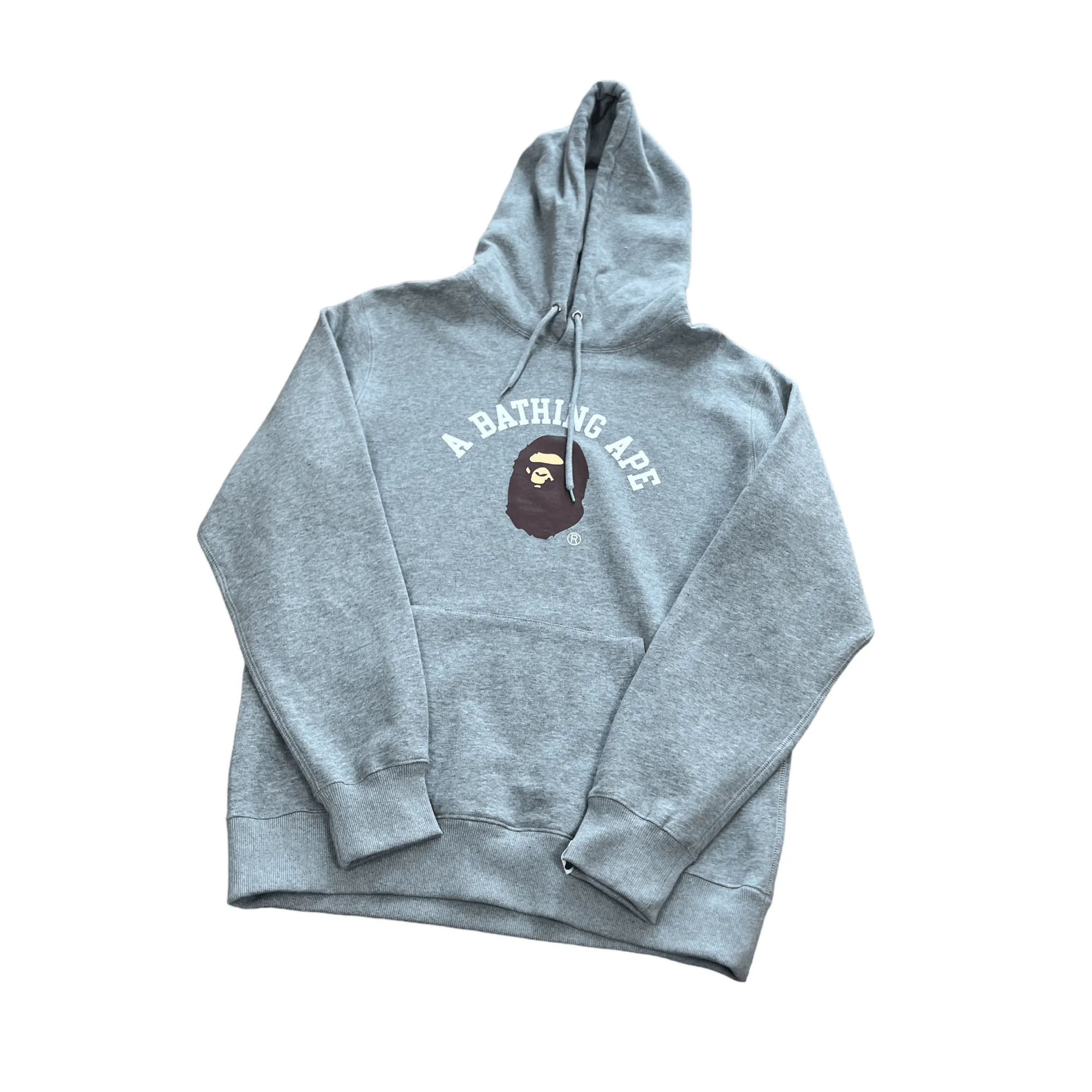 Grey A Bathing Ape (BAPE) Hoodie - Recommended Size - Extra Large