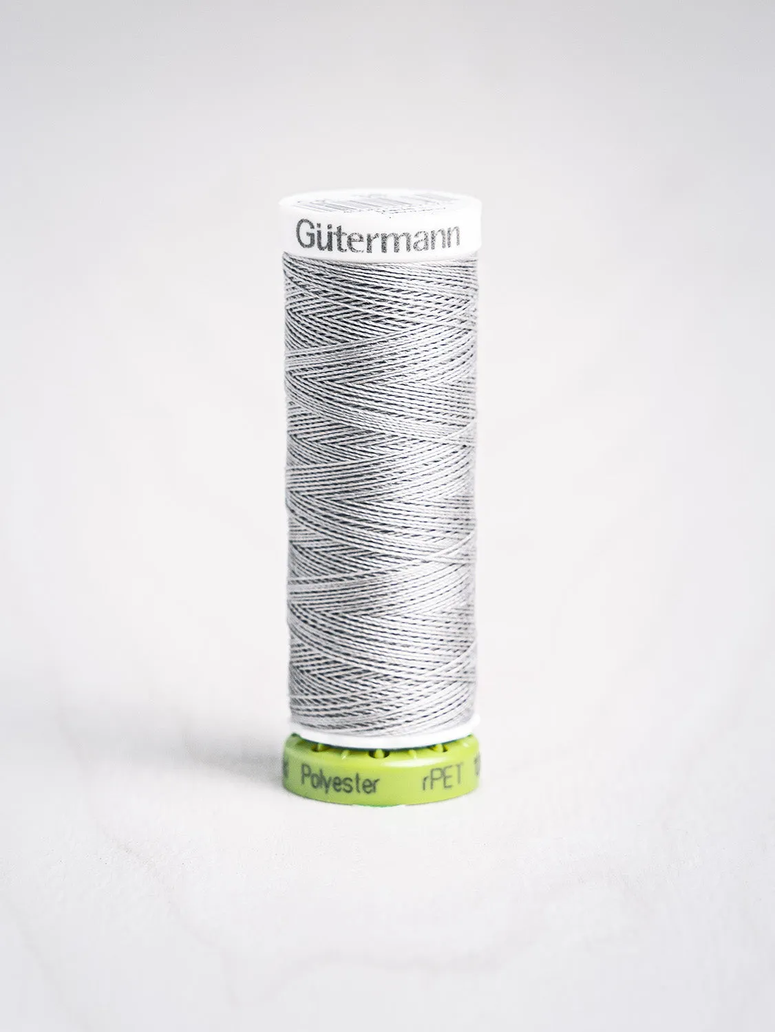 Gütermann All Purpose rPET Recycled Thread - Light Grey 038