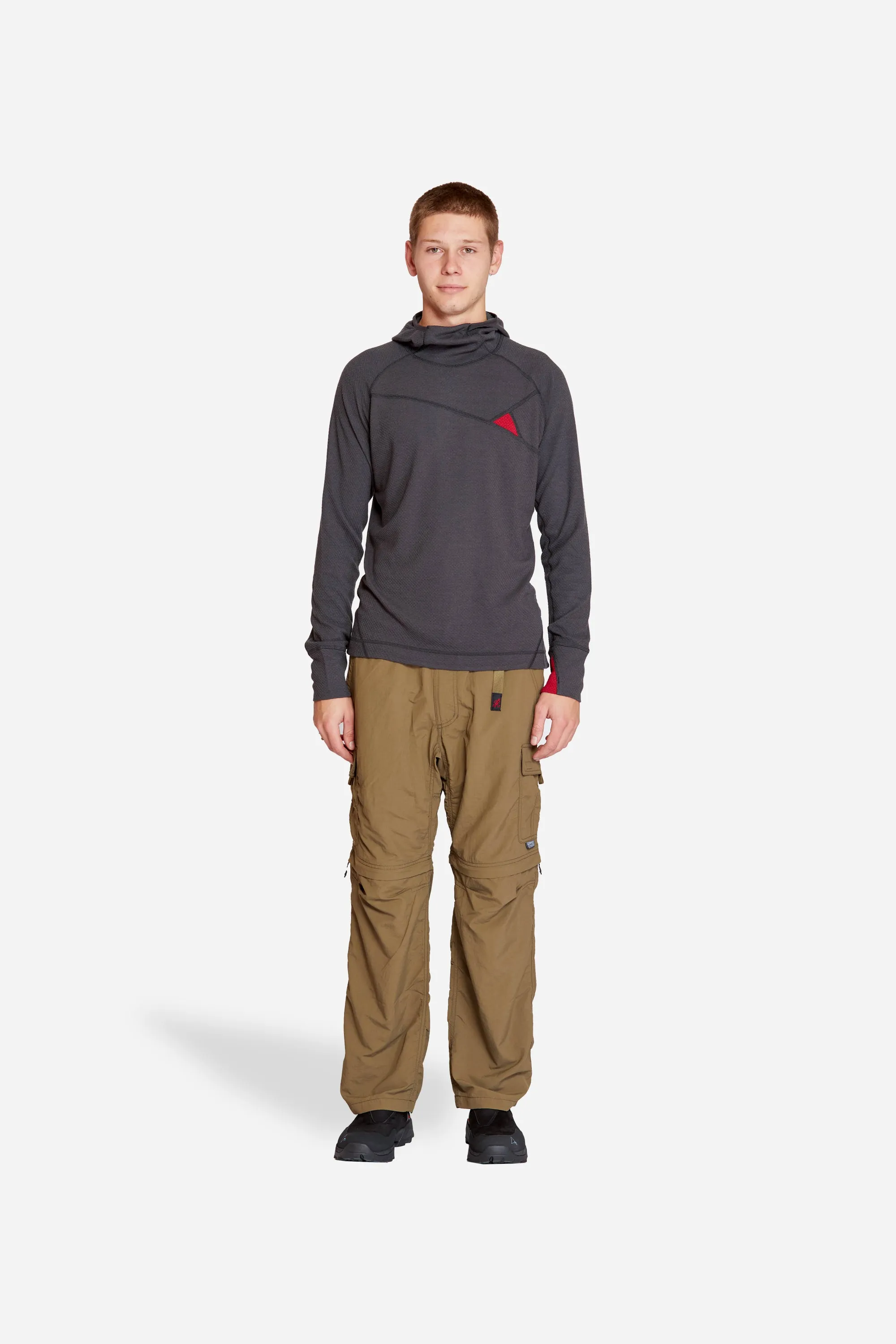 Huge Hoodie M's Raven- Burnt Russet