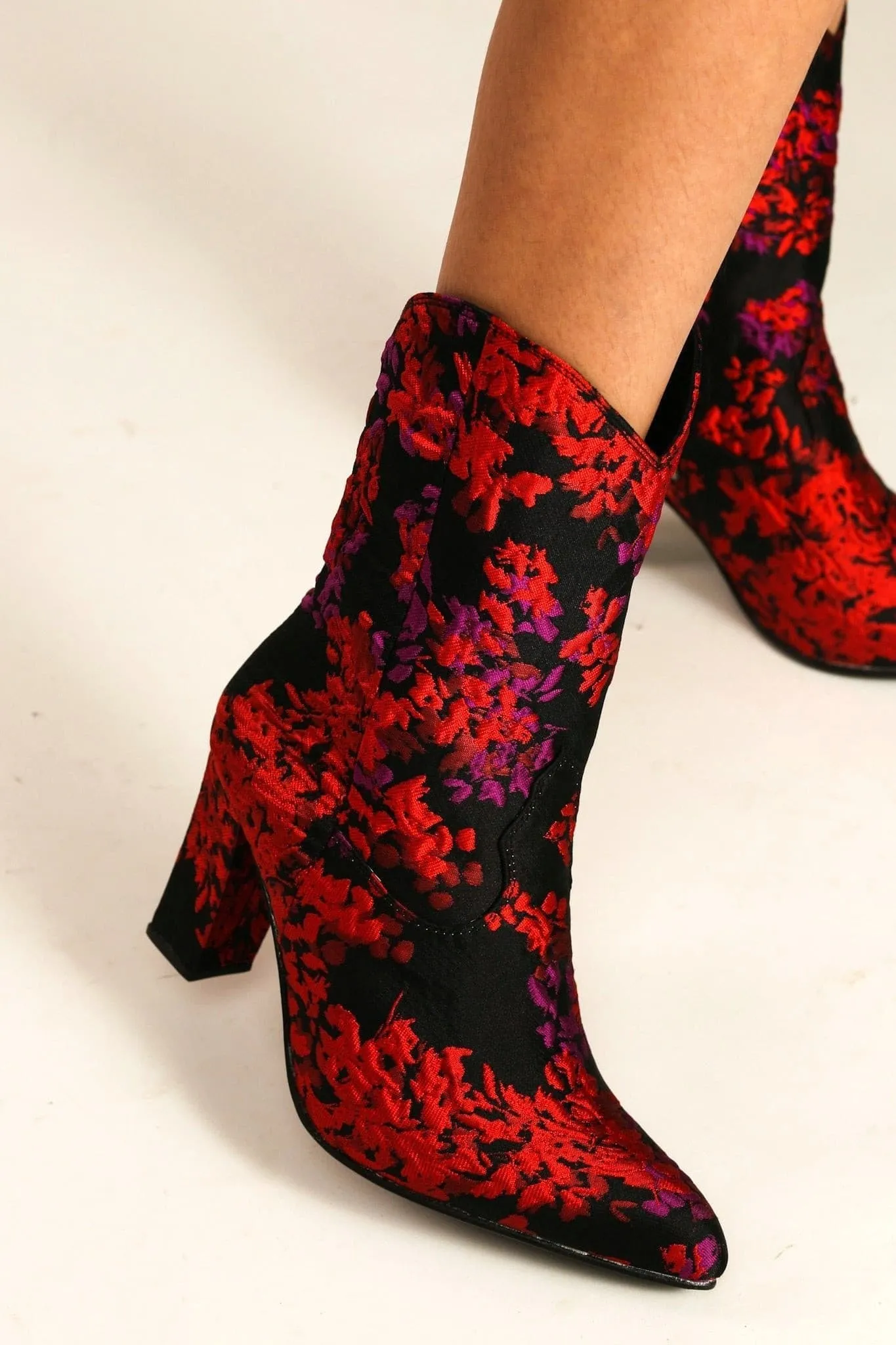 JACQUARD BOOTS CALDERONE