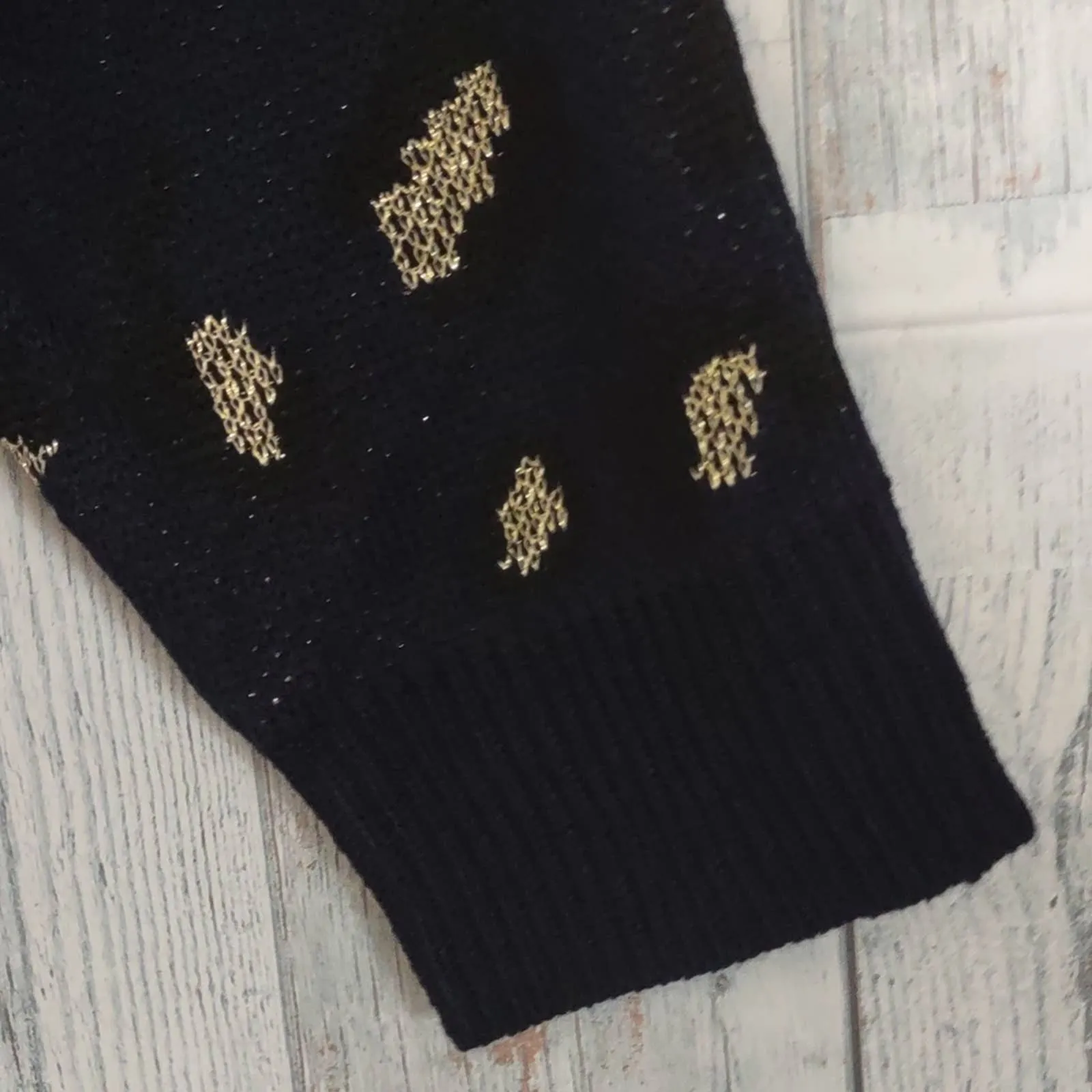 Kendall & Kylie Animal Print Sweater XL