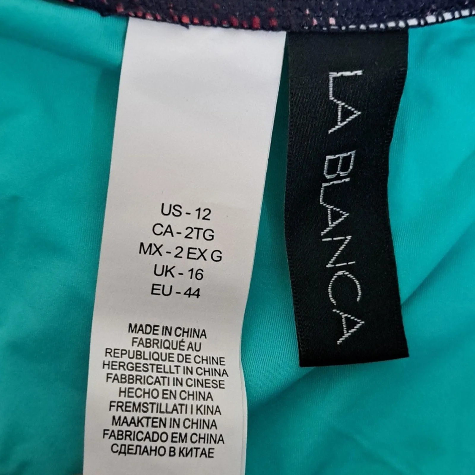 La Blanca Sea Floral Side Tie Bikini Swim Bottom 12