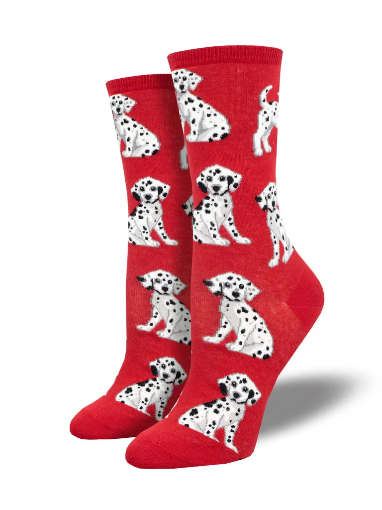 Ladies Dalmation Station Socks
