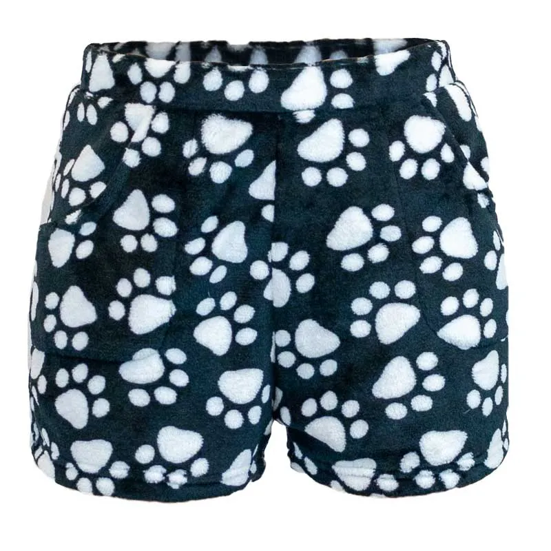 Ladies Dandelion Plush Shorts