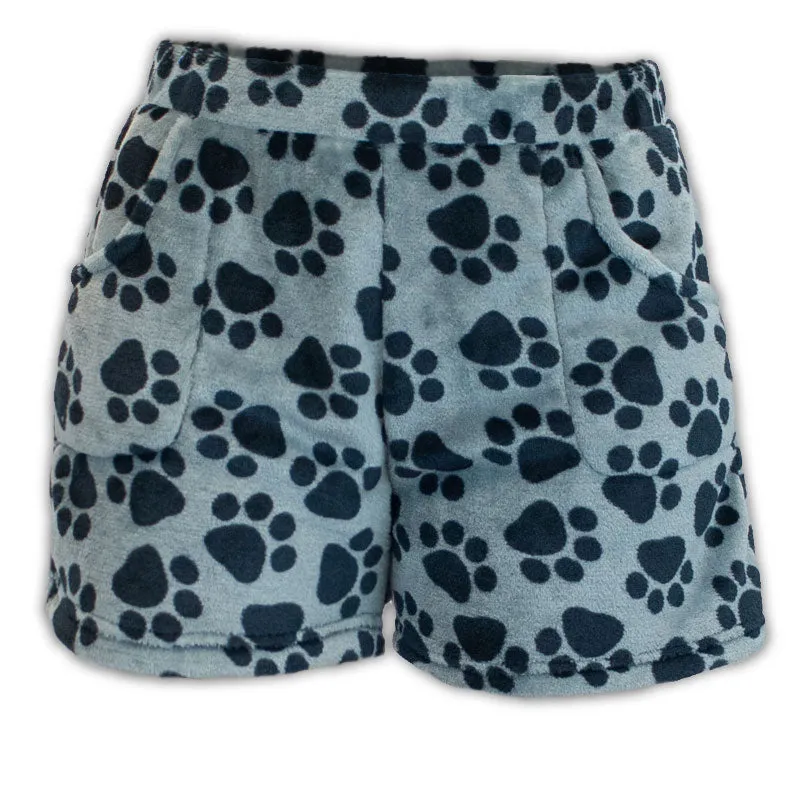 Ladies Dandelion Plush Shorts