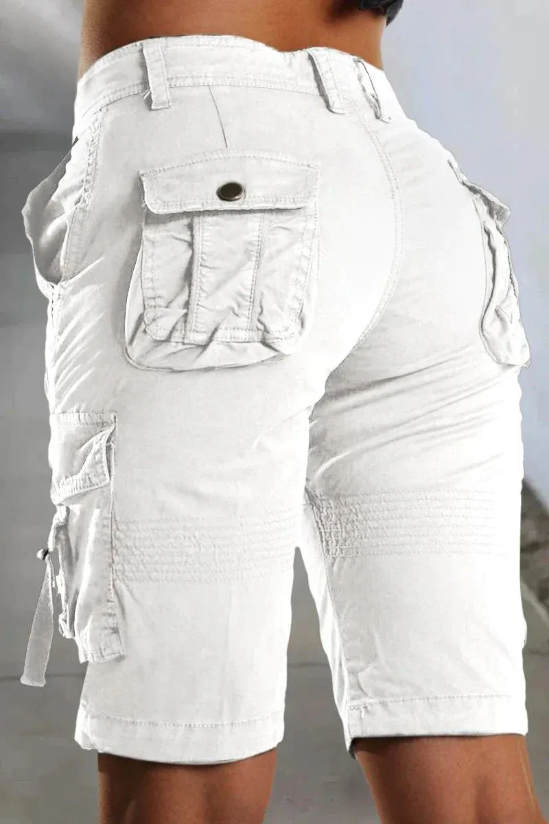 Lena - Cargo-Shorts mit mittlerem Schnitt