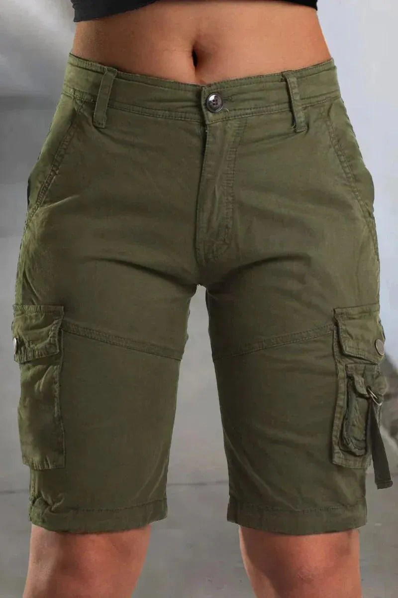 Lena - Cargo-Shorts mit mittlerem Schnitt