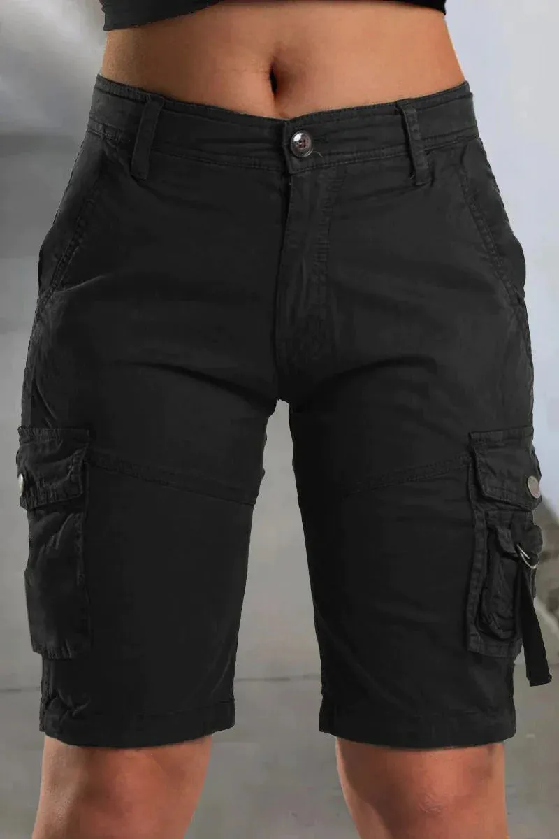 Lena - Cargo-Shorts mit mittlerem Schnitt