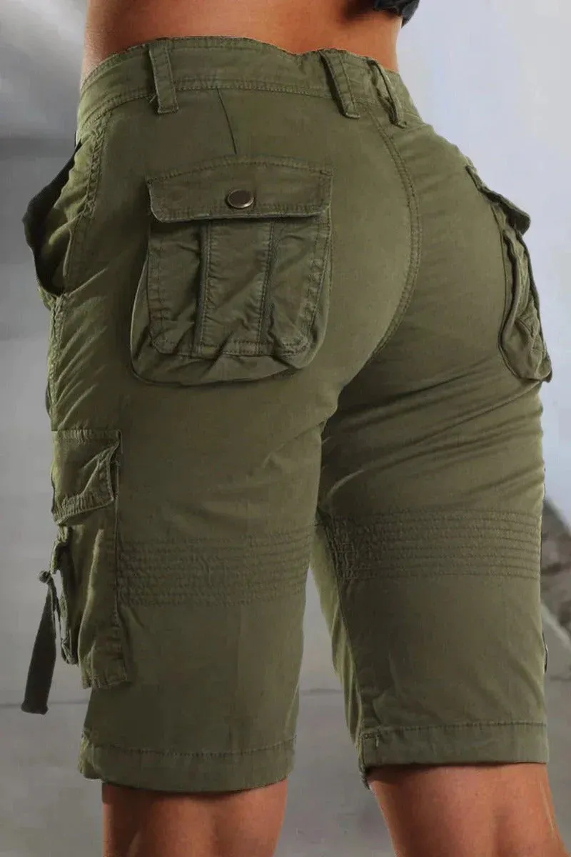Lena - Cargo-Shorts mit mittlerem Schnitt