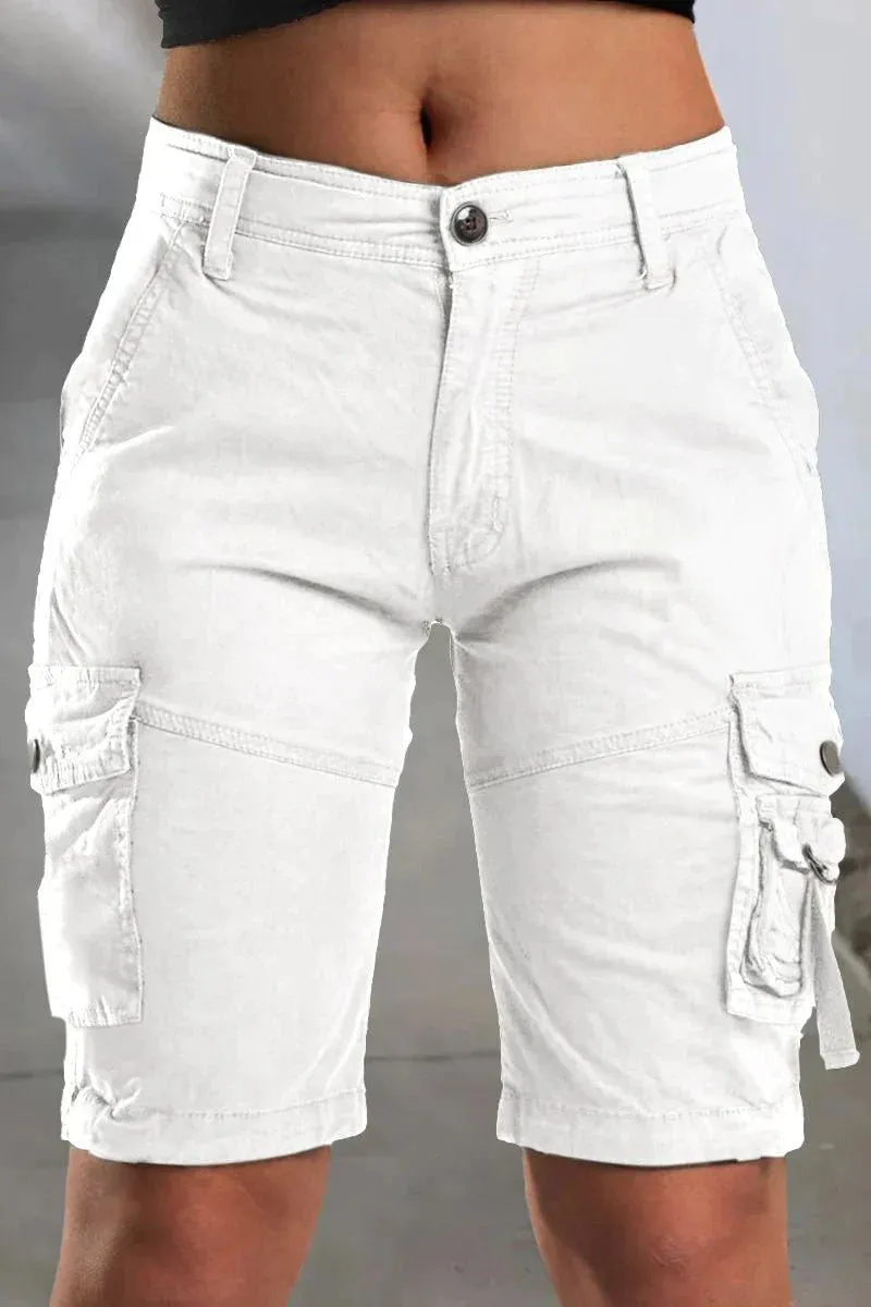 Lena - Cargo-Shorts mit mittlerem Schnitt