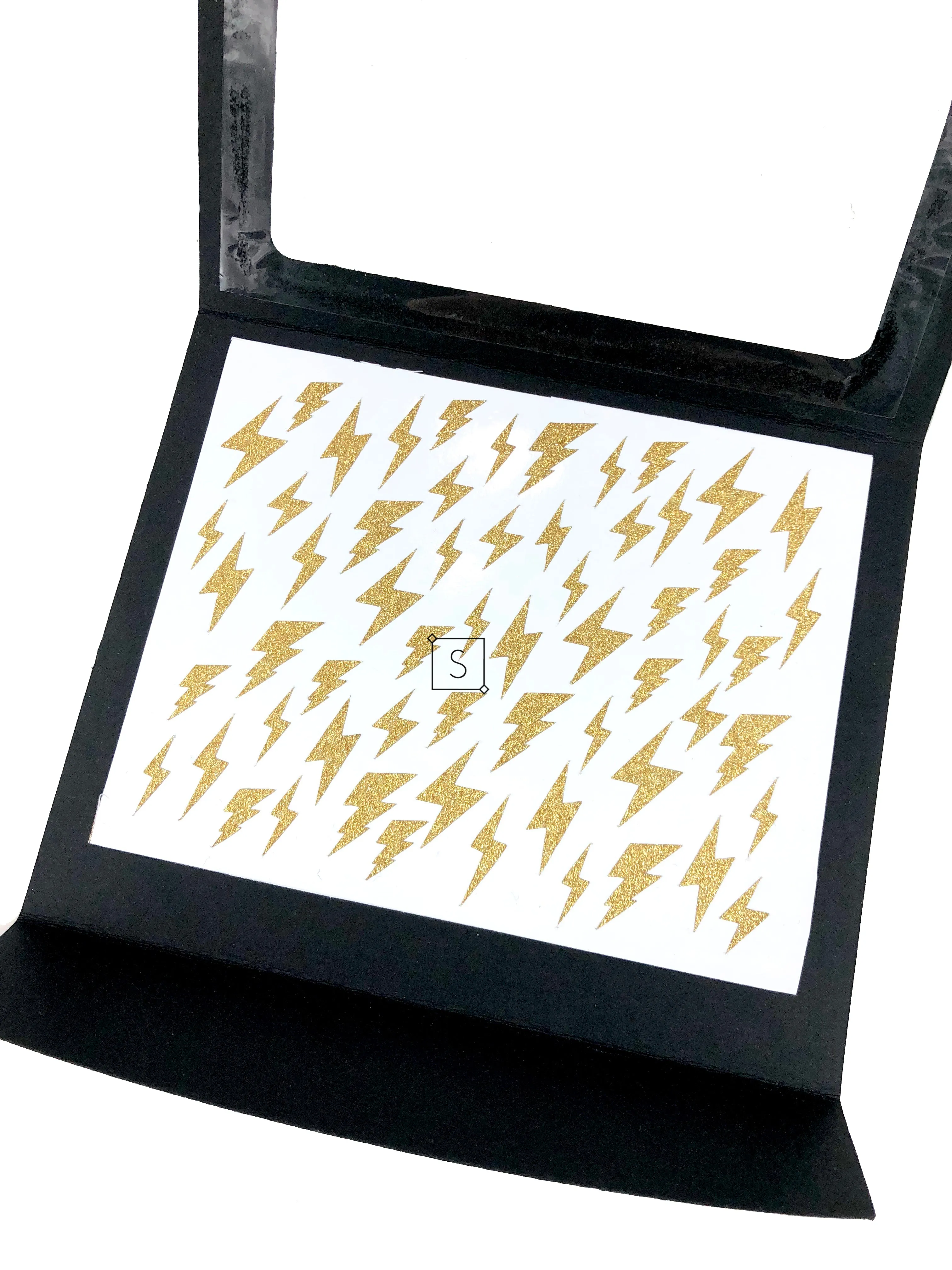 Lightening Bolt Body & Face Stickers
