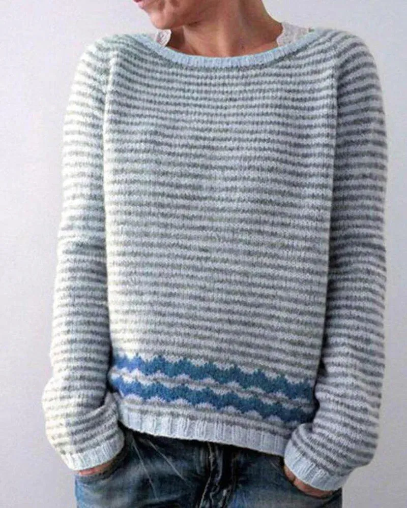 Lissa - Pullover im Retro-Stil