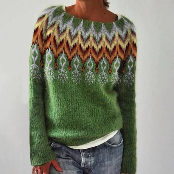 Lissa - Pullover im Retro-Stil