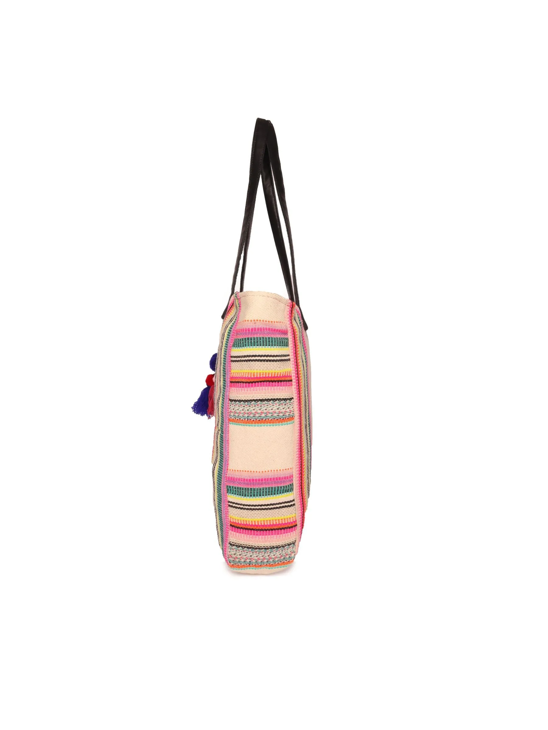 Off White Womens Tote Bag Medium Size