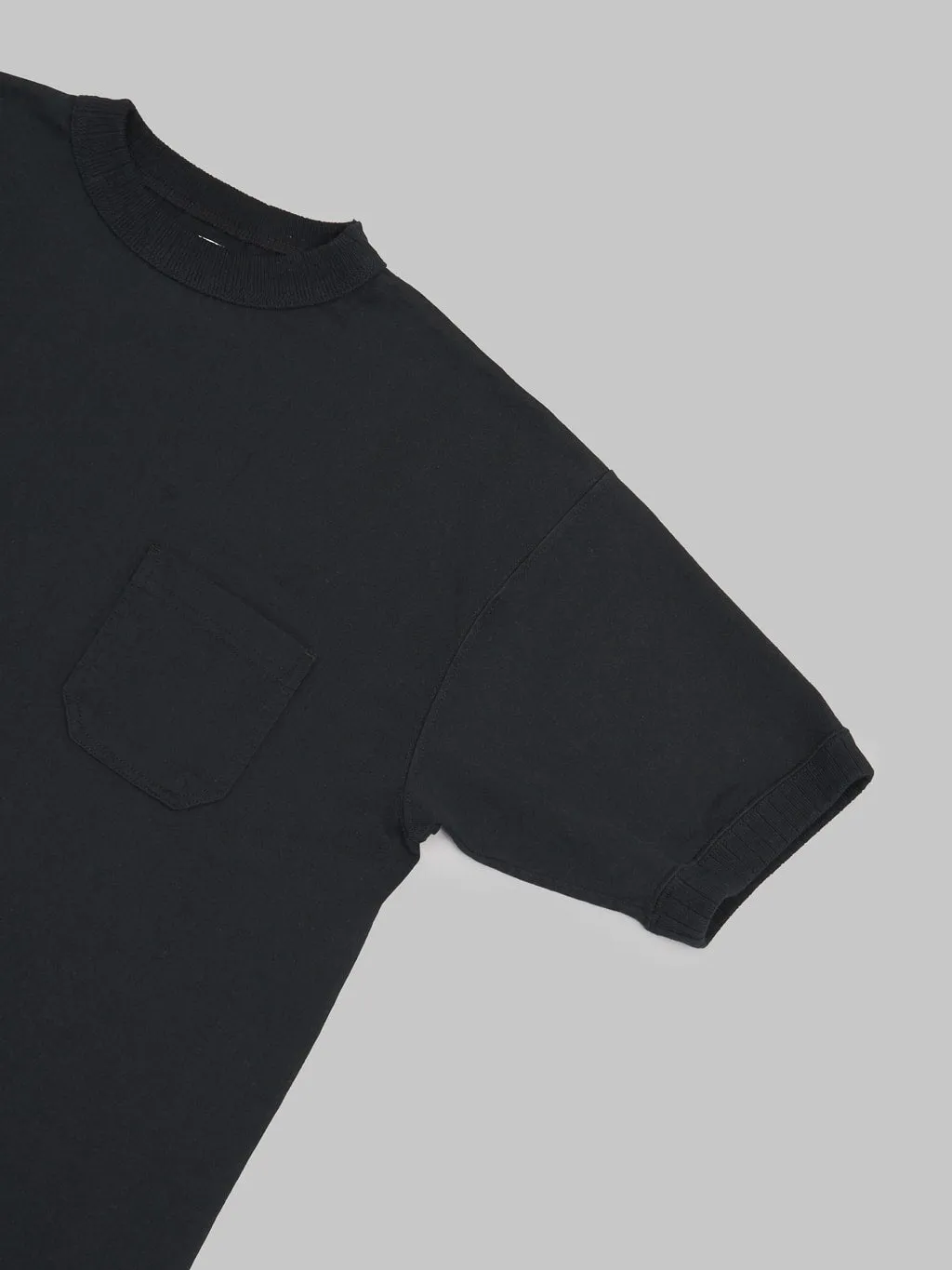 ONI Denim T01 8oz Loopwheeled Heavyweight T-Shirt Black