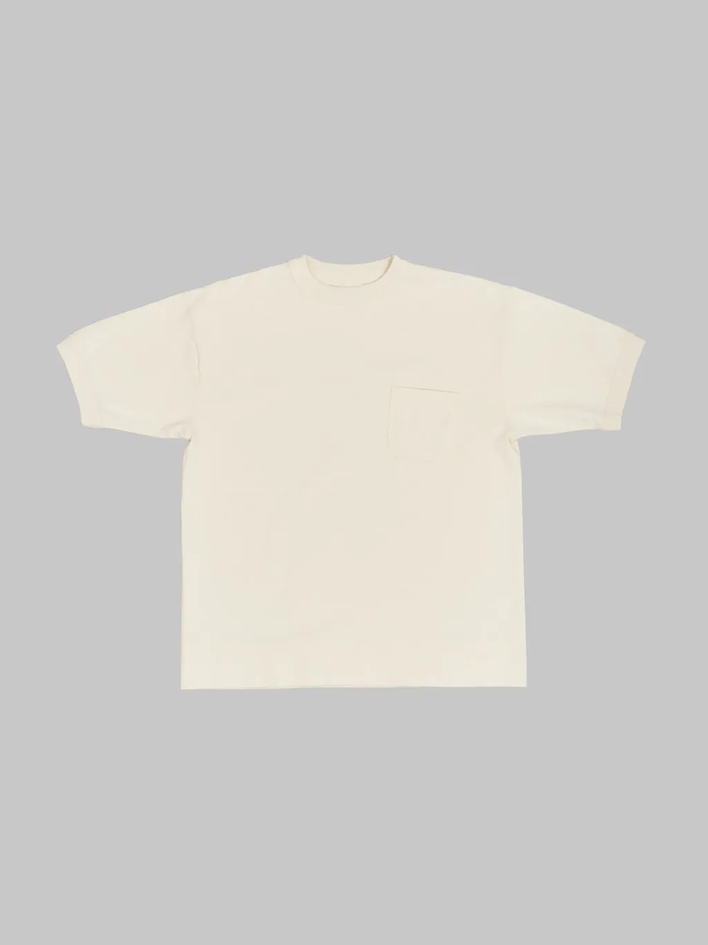 ONI Denim T01 8oz Loopwheeled Heavyweight T-Shirt Nature
