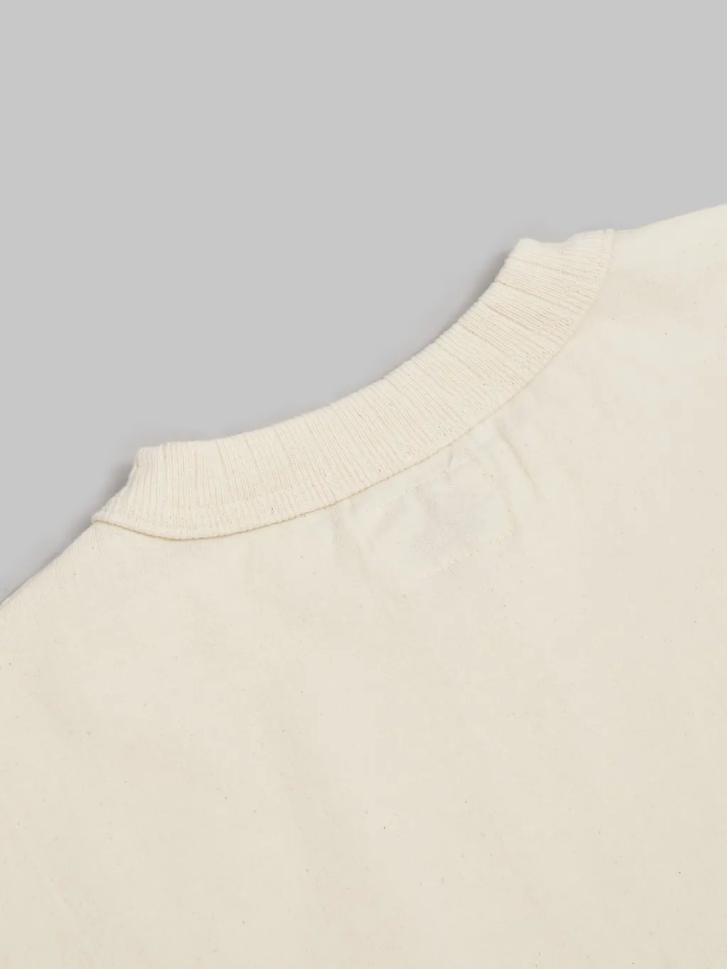 ONI Denim T01 8oz Loopwheeled Heavyweight T-Shirt Nature