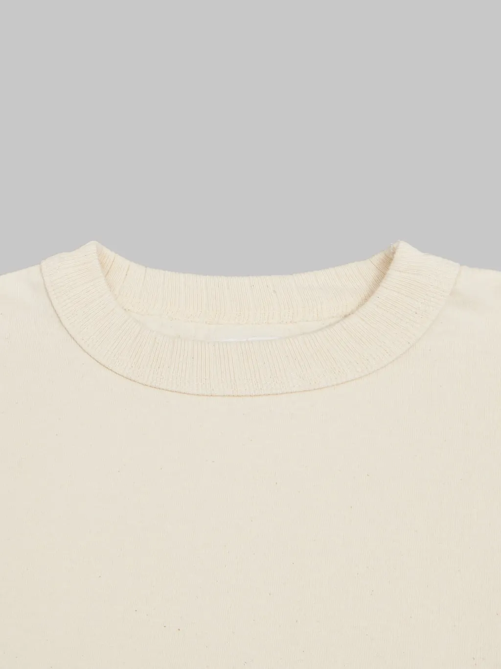 ONI Denim T01 8oz Loopwheeled Heavyweight T-Shirt Nature
