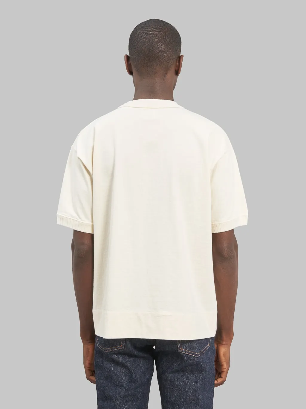 ONI Denim T01 8oz Loopwheeled Heavyweight T-Shirt Nature
