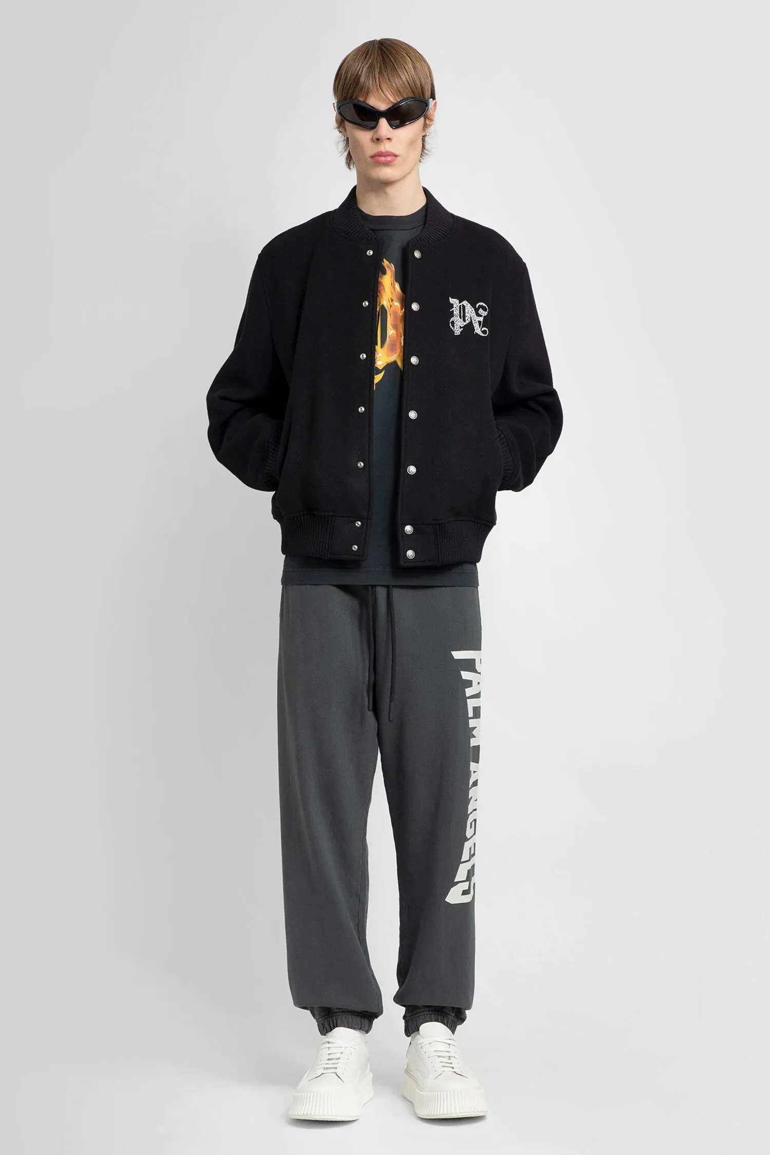 PALM ANGELS MAN BLACK JACKETS