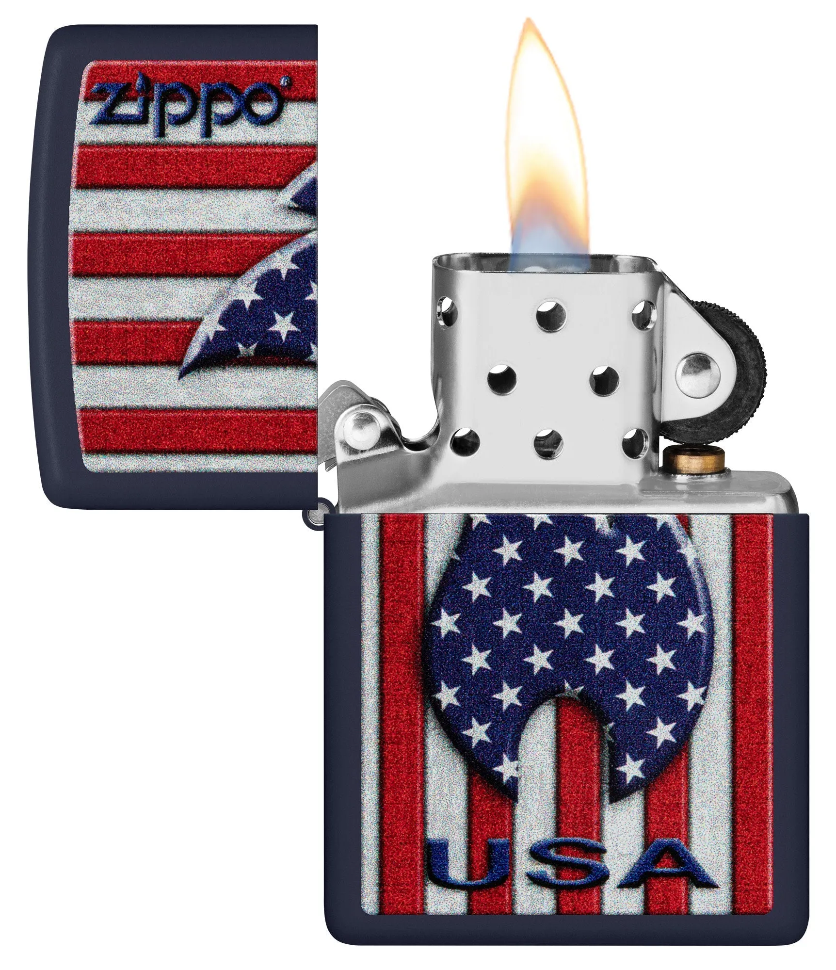 Patriotic Flame Design