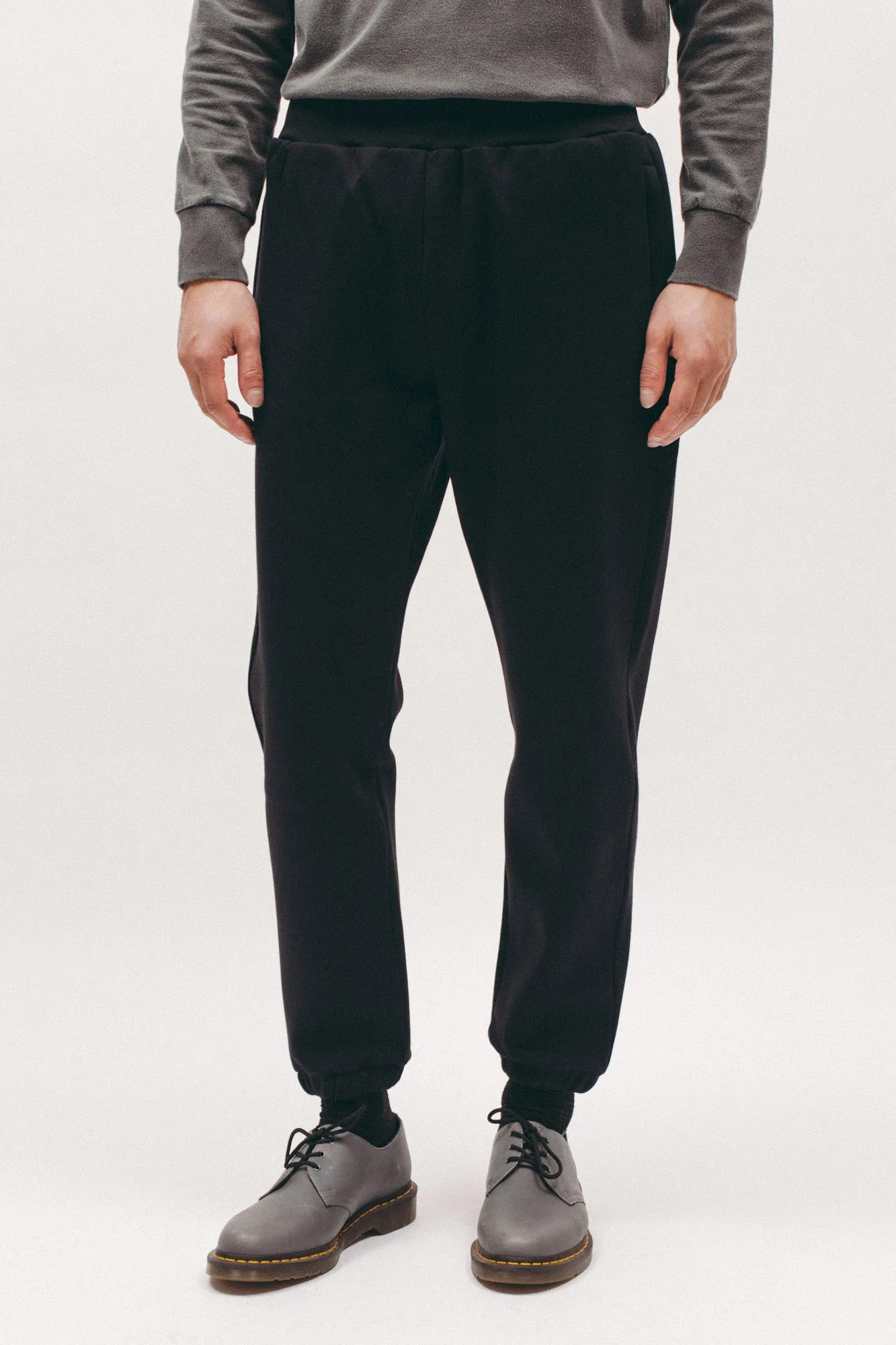 Poly Fleece Pants - Black