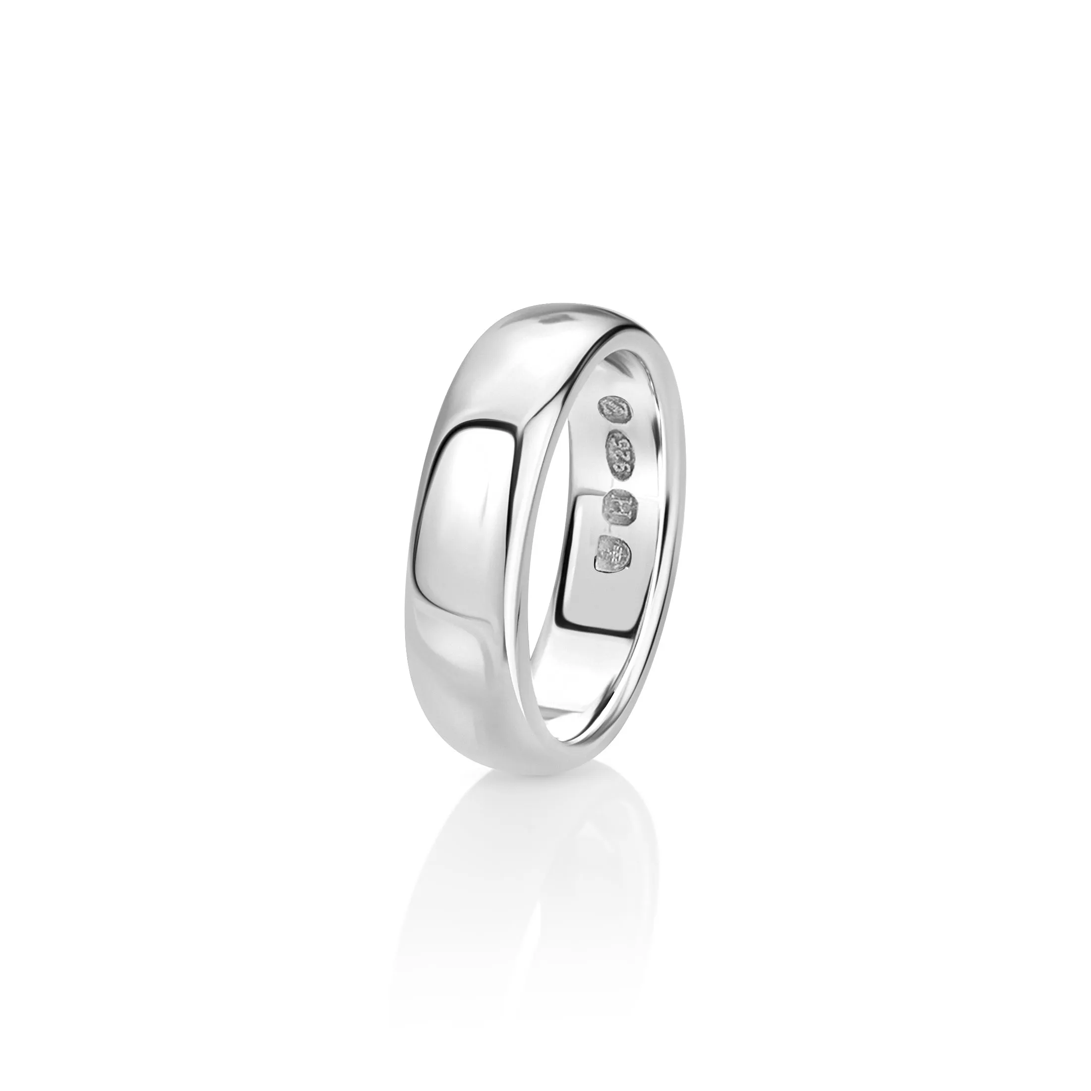 Signature Half Dome Band (6.50mm)