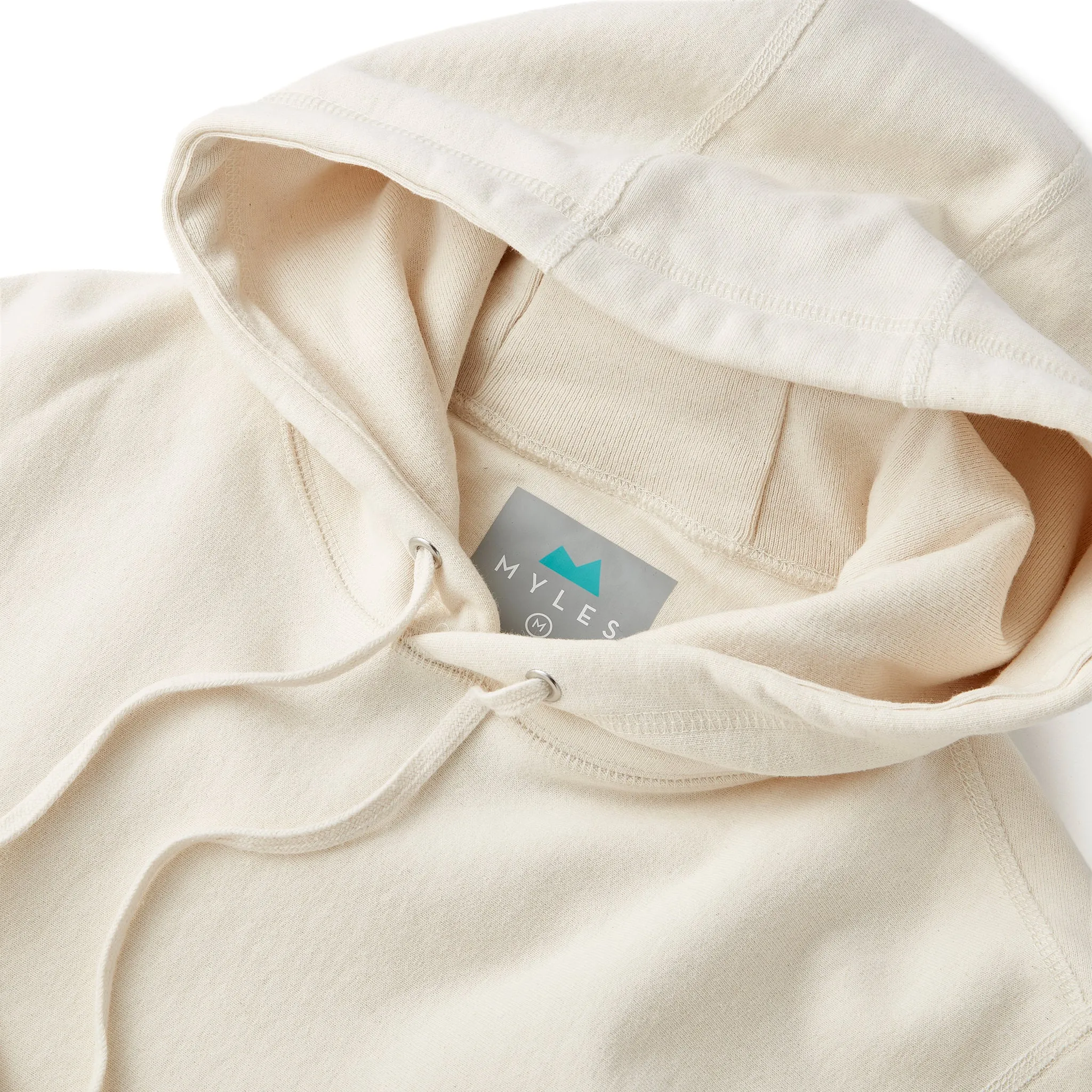 Skyline Heavyweight Fleece Hoodie in Oatmeal