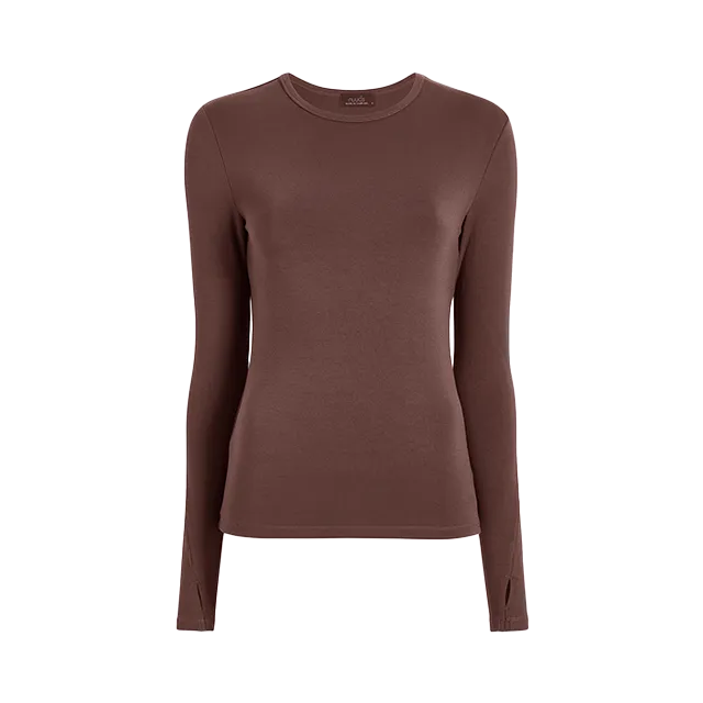 Swiftstretch Long Sleeve Shirt | Coffee