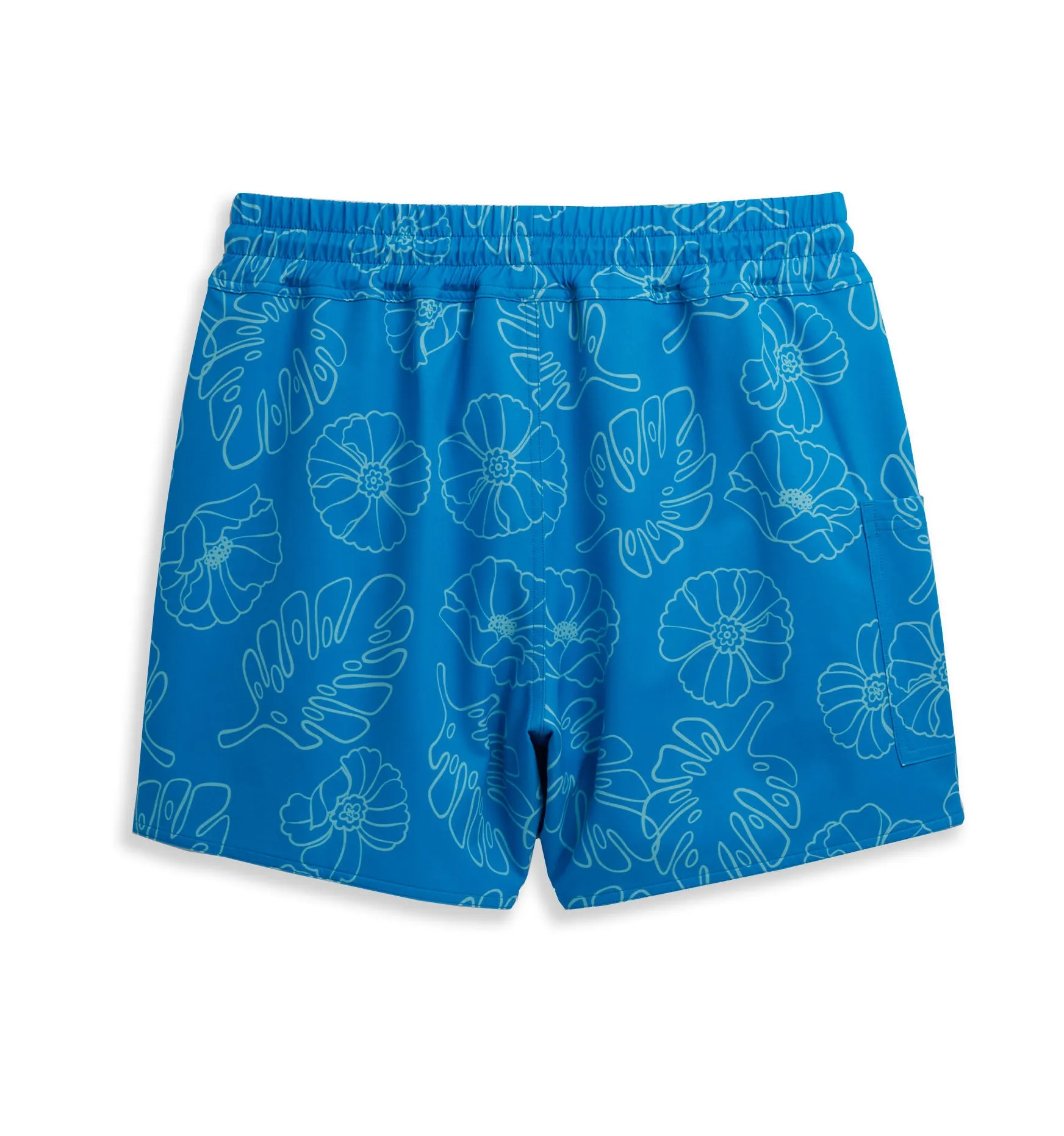 Swim 5" Reversible Board Short - Keep Palm