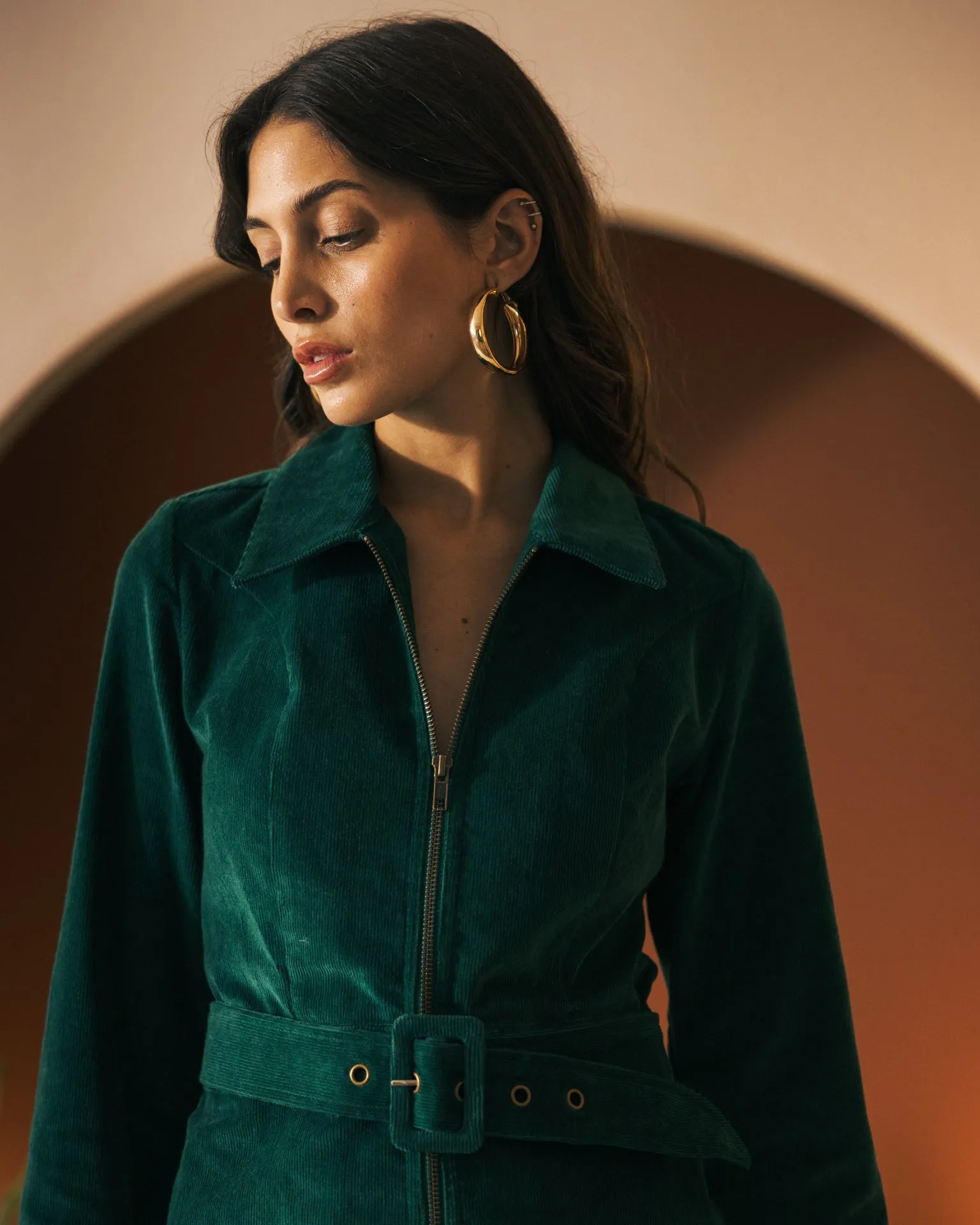The Kitts Corduroy Dress - Albero