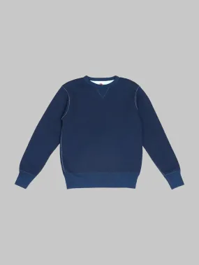 The Strike Gold Indigo Yarn Dyed Loopwheeled Sweatshirt