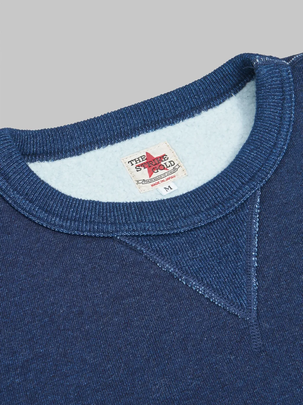 The Strike Gold Indigo Yarn Dyed Loopwheeled Sweatshirt
