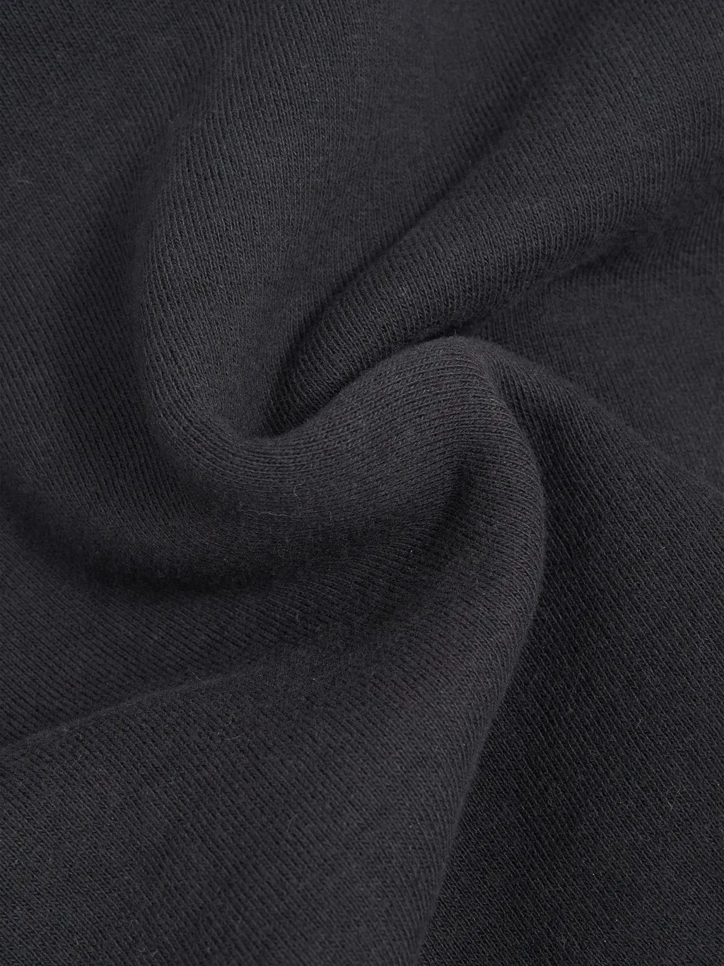 The Strike Gold Loopwheeled Zip Hoodie Black