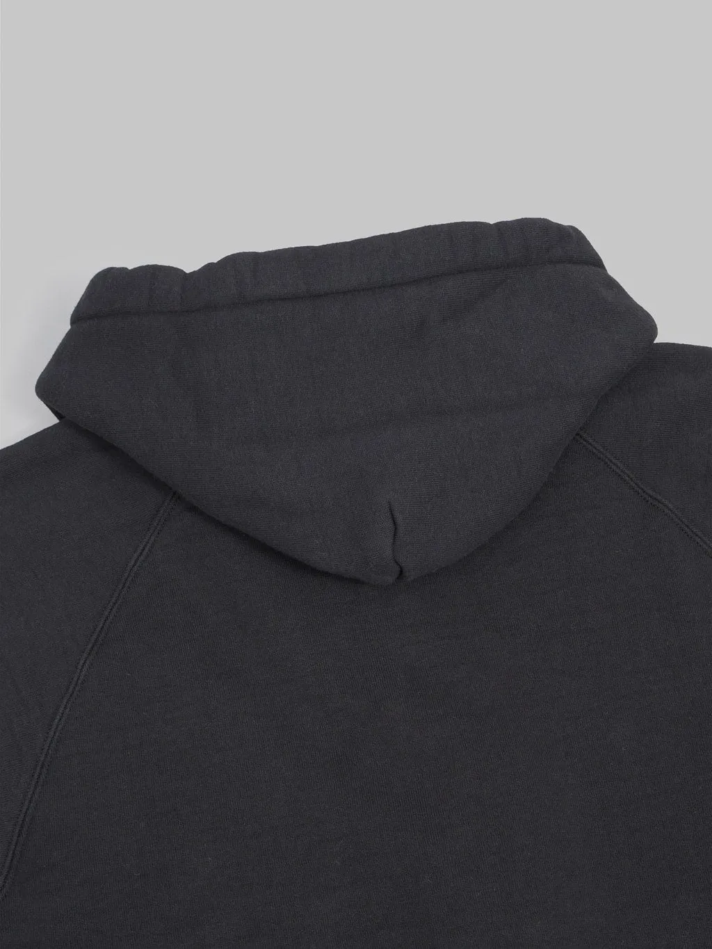 The Strike Gold Loopwheeled Zip Hoodie Black