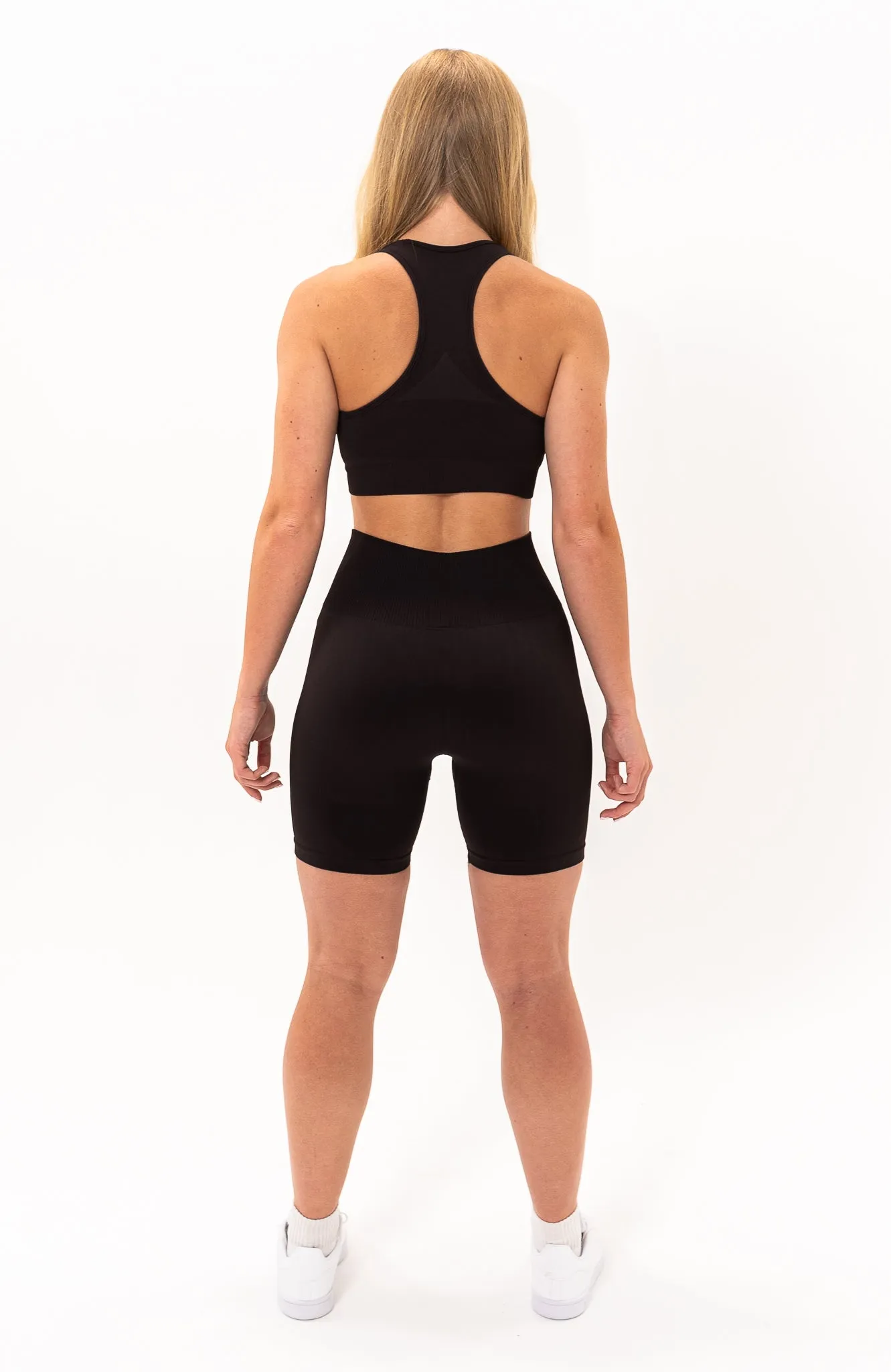 Unlimited Seamless Shorts & Sports Bra Set - Walnut Brown