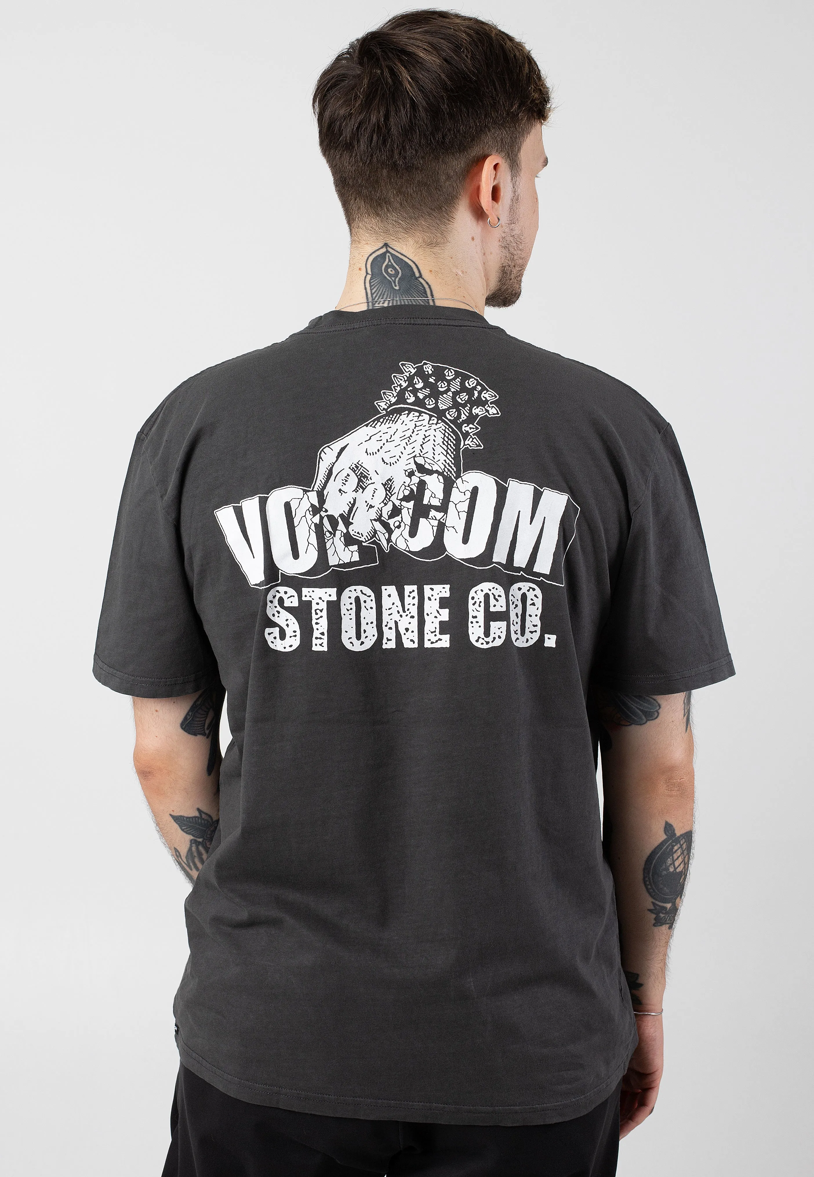 Volcom - Stone Force Co Pw Black - T-Shirt