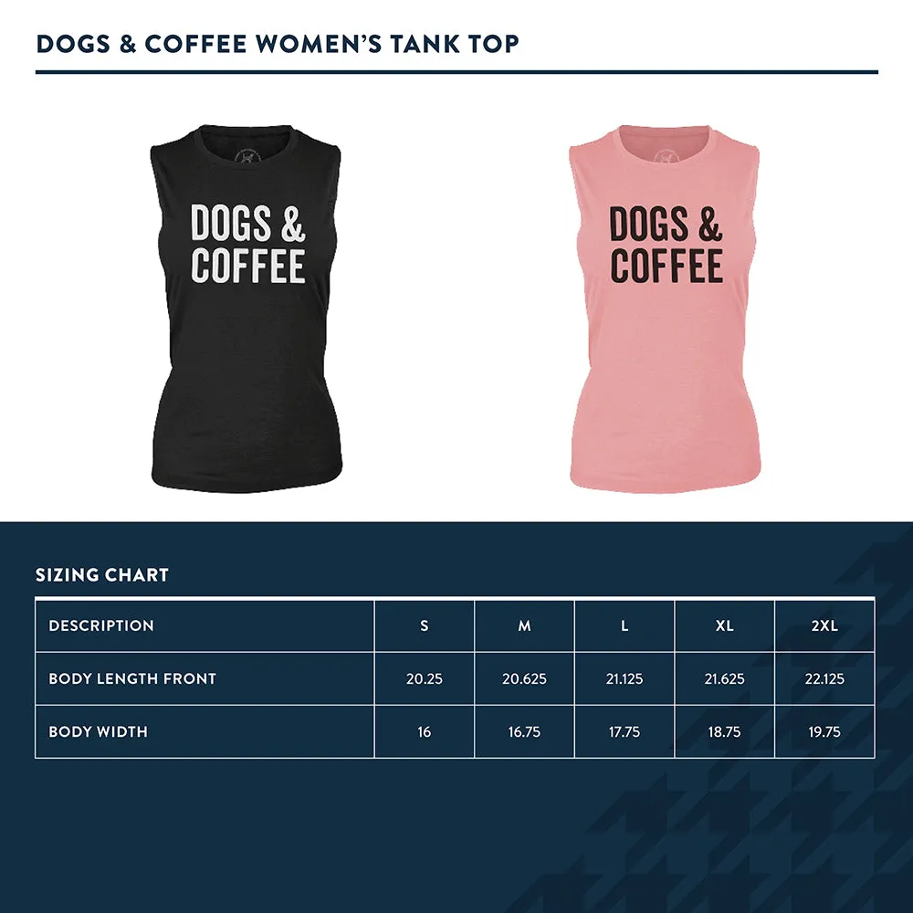 Women's Dog & Coffee Tank top