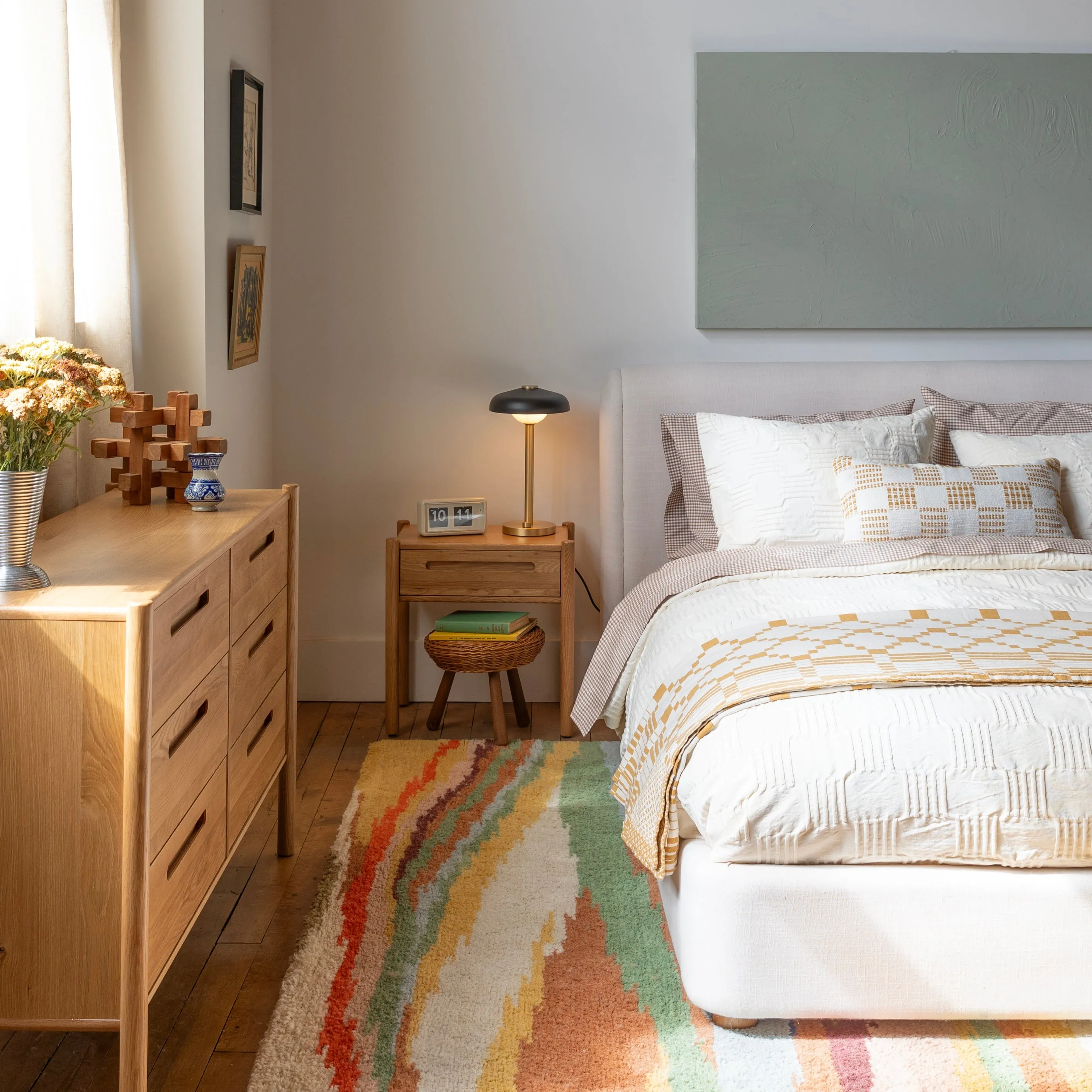 Woven Tally Duvet Cover