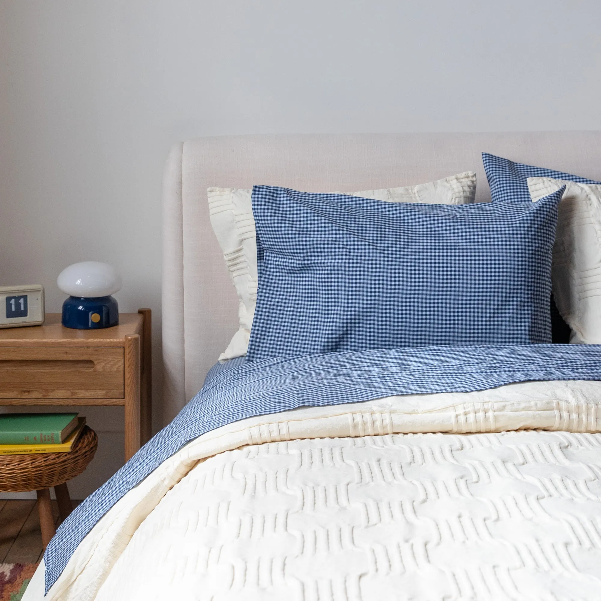 Woven Tally Duvet Cover